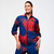 Victory Zip Up Mock Neck Woven Raglan Jacket en internet