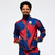 Victory Zip Up Mock Neck Woven Raglan Jacket - tienda online