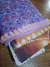 Funda Euge flores violeta - comprar online