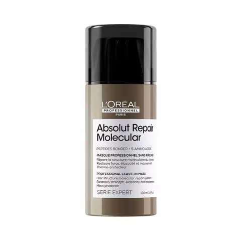 LOREAL ABSOLUT REPAIR MOLECULAR MASCARA SIN ENJUAGUE - comprar online