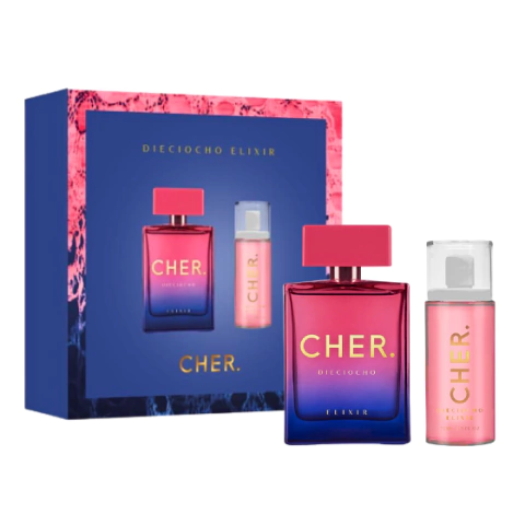 CHER DIECIOCHO ELIXIR EDP + BODY SPLASH COFRE - comprar online
