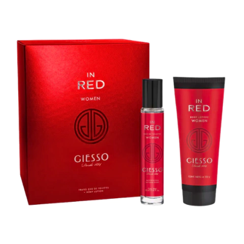 GIESSO IN RED EDT 19ML COFRE - comprar online