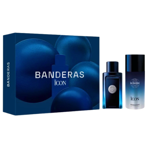 BANDERAS THE ICON MEN EDT 100ML COFRE - comprar online