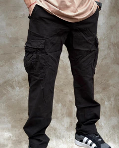 PANTALON GABARDINA CARGO FORCE