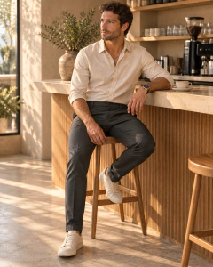 PANTALON DE VESTIR SASTRERO - tienda online