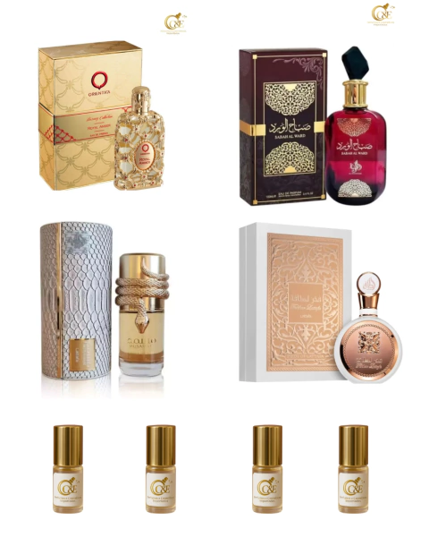 COMBO PODEROSO COM 4 DECANTES FRACIONADO DE 5 ML - comprar online