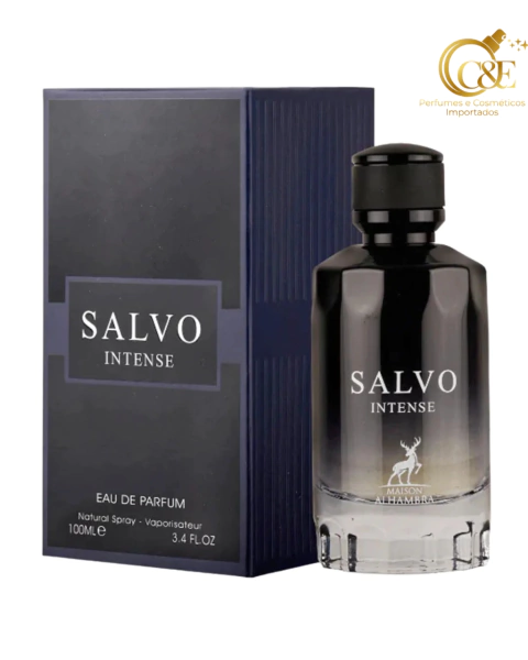 Salvo Intense Eau de Parfum Maison Alhambra - Masculino - 100ml BLACK