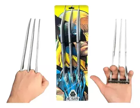 Garras de Wolverine X2 de PVC - 35 cm - Marvel