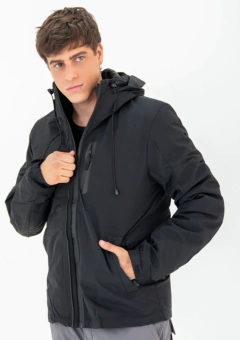 CAMPERA 2 EN 1 UNISEX (IMPERMEABLE) PUFFER - MERCADO COMPRAS