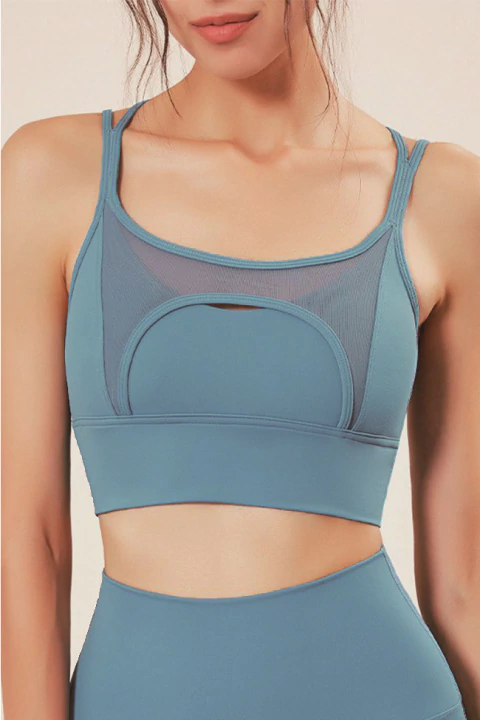 Top Deportivo Alto Impacto 2332 azul - comprar en línea