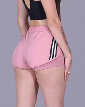 Short Doble Y33 Rosa - comprar en línea