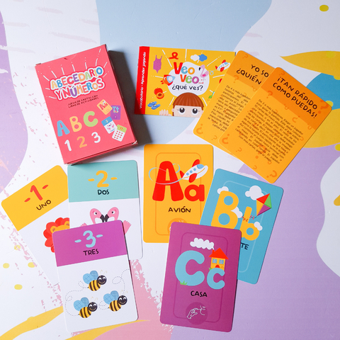 Cartas Abc y números - comprar online