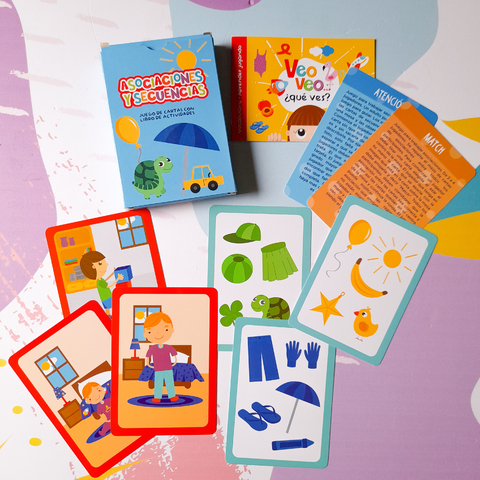 Cartas asociaciones y secuencias - comprar online