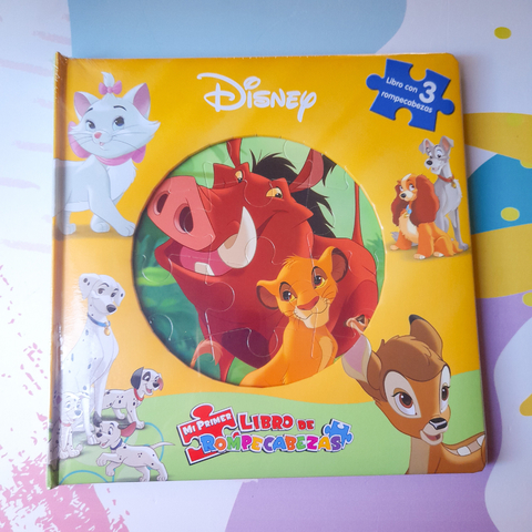 Libro rompecabezas Disney - comprar online
