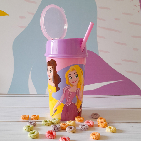 Vaso portacereal Princesas - comprar online