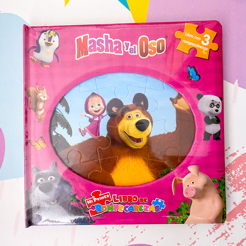 Libro rompecabezas Masha - comprar online