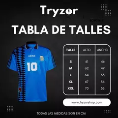 Camiseta Retro Maradona 1994 + Buzo AFA Retro 1994 de regalo - comprar online