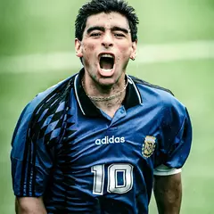 Imagen de Camiseta Retro Maradona 1994 + Buzo AFA Retro 1994 de regalo