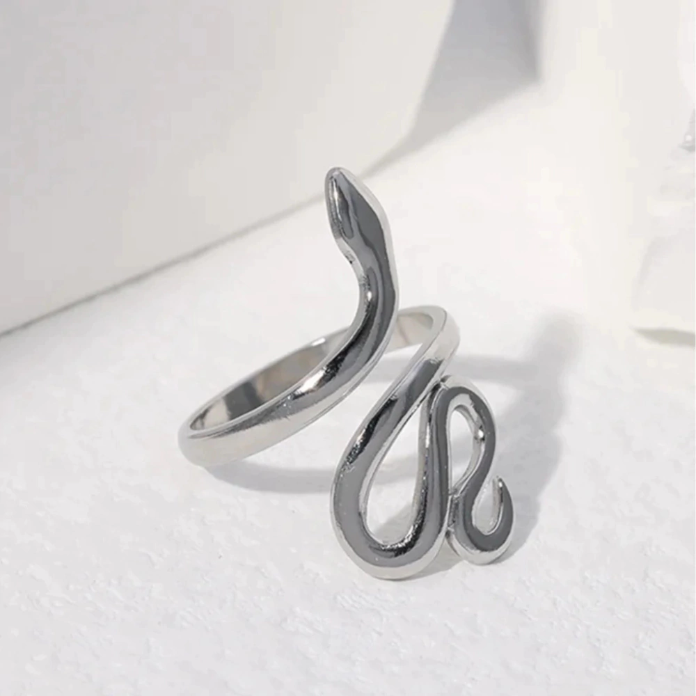 Anillo Cobra Gold & Silver