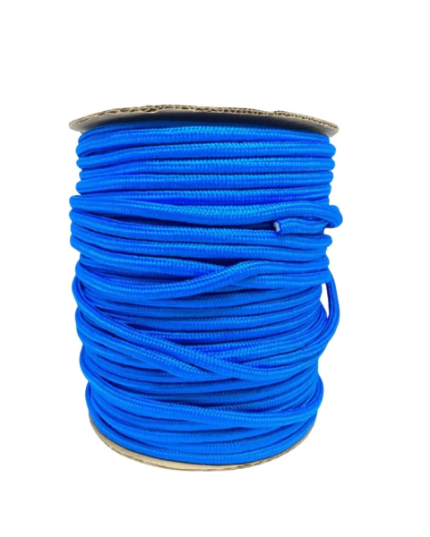 CABO | CORDA - TRANÇADA - AZUL- 50 METROS - comprar online