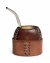 Mate Galleta Calabaza Forrado en Cuero + Bombilla - comprar online