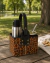 Canasta de Eco Cuero Animal Print - tienda online