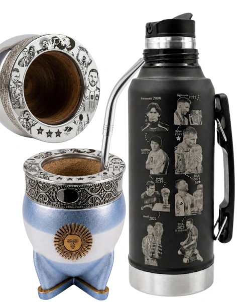 COMBO ETERNO | Combo Mate Messi y Termo Despedida