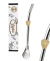 Bombilla Xeneize Aplique en Bronce Boca