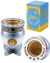 PREVENTA BANDERA CORONADOS | Mate Imperial Sol de Mayo Celeste y Blanco - comprar online