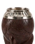 Mate Torpedo Cuero Repujado Alpaca Base Y Bolitas Calabaza Con Bombilla en internet
