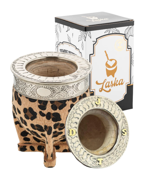 Mate Imperial Print Personalizado Letras En Bronce - comprar online