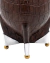 Mate Torpedo Cincelado Croco Base Alpaca - LASKA ARGENTINA