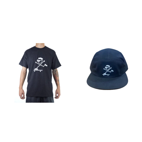 Kit Camiseta Oxi Logo + Bone Oxi 5Panel na internet