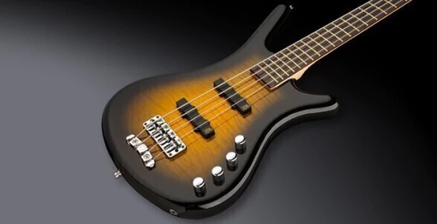 PREVISAÕ SETEMBRO - Warwick RockBass Corvette Classic 4-cordas - Almond Sunburst)