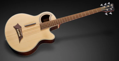 PREVISÃO SETEMBRO! - Warwick RockBass Alien Baixolão 5 cordas Preto