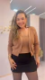 Conjunto Amanda-Marrom Claro
