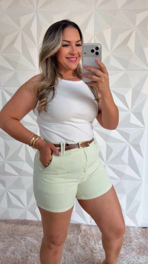 Shorts Bianca-Verde