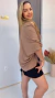 Regata Cardigan-Marrom - comprar online