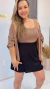 Regata Cardigan-Marrom