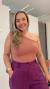 Blusa Marlene-Marrom - loja online