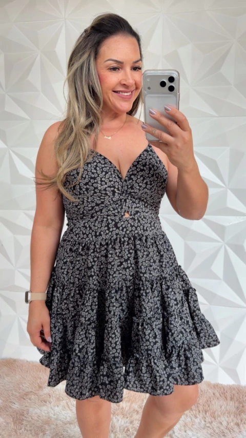 Vestido Clarice-Preto