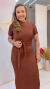 Vestido Patricia-Marrom - loja online