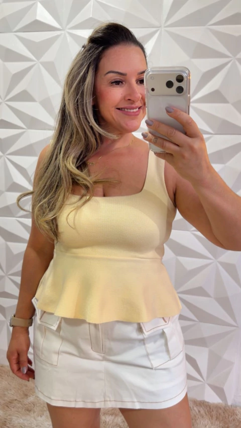 Blusa Isis-Amarelo