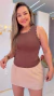 Blusa Livia-Marrom