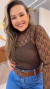 Blusa Luana na internet