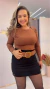Blusa Flavia-Marrom
