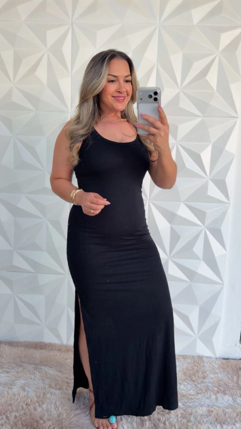Vestido Neide-Preto