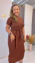 Vestido Patricia-Marrom - comprar online