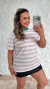 Blusa Paula-Listrada