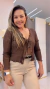 Blusa Vanessa-Marrom
